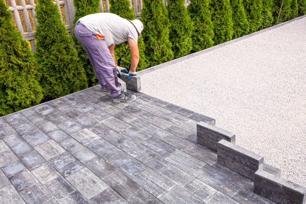 Permeable Paver Driveway in Garner, NC